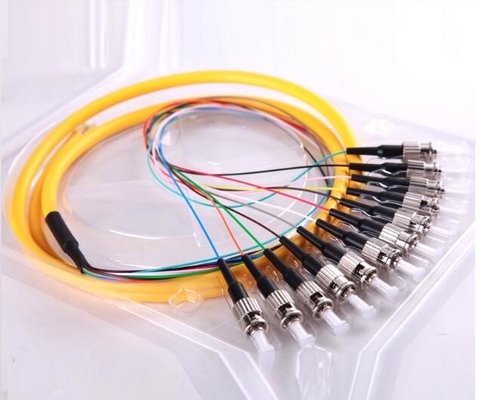 La treccia a fibra ottica arancio FC 12 svuota il rivestimento di simplex 9/125 il MP 3,0 il millimetro 1,5 la m. LSZH