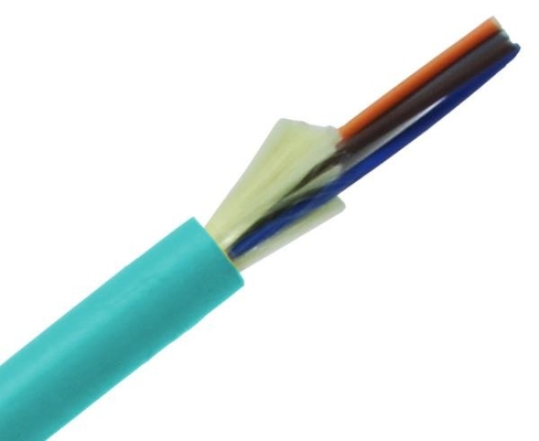 La toppa a fibra ottica arancio del duplex OM3 cabla il tipo mini tipo del passo di 50-125mm di LC